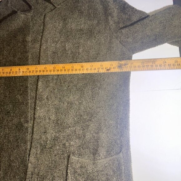 Barefoot Dreams CozyChic Lite Long Weekend Cardi Sweater Open Olive Size Small - Picture 6 of 9